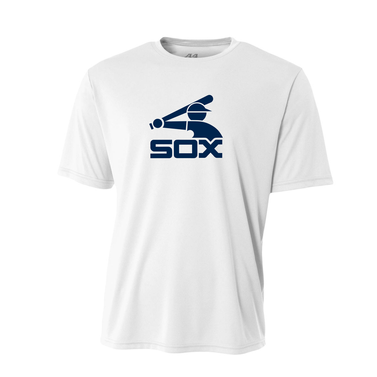 SBG Sox | Performance T-shirt with Sox Logo in Navy