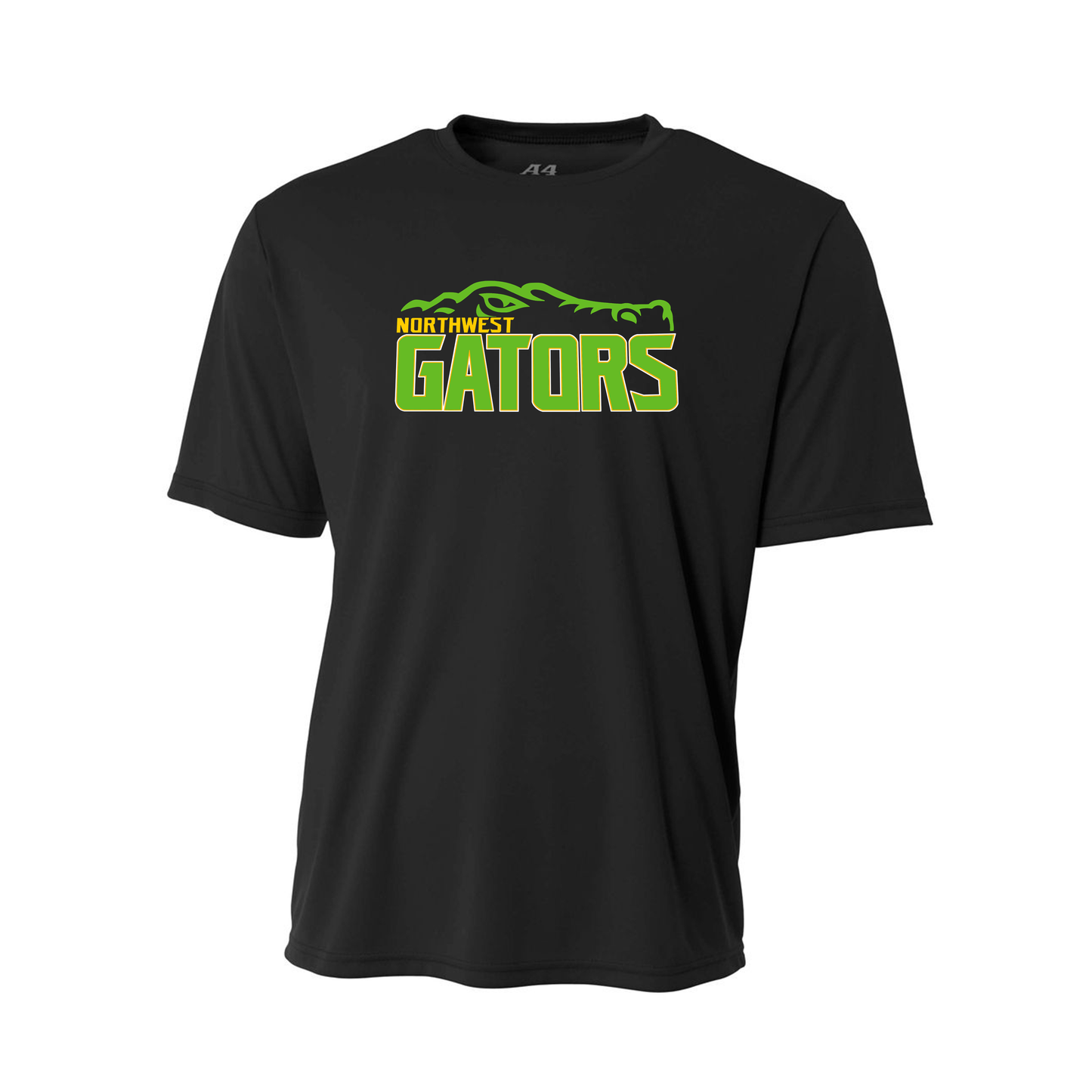 NWG | NW Gator - Black Performance T-Shirt