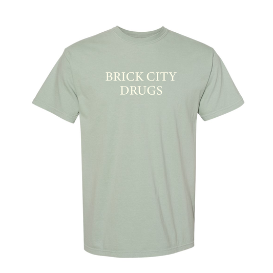Brick City Drugs | Bay Serif Tee