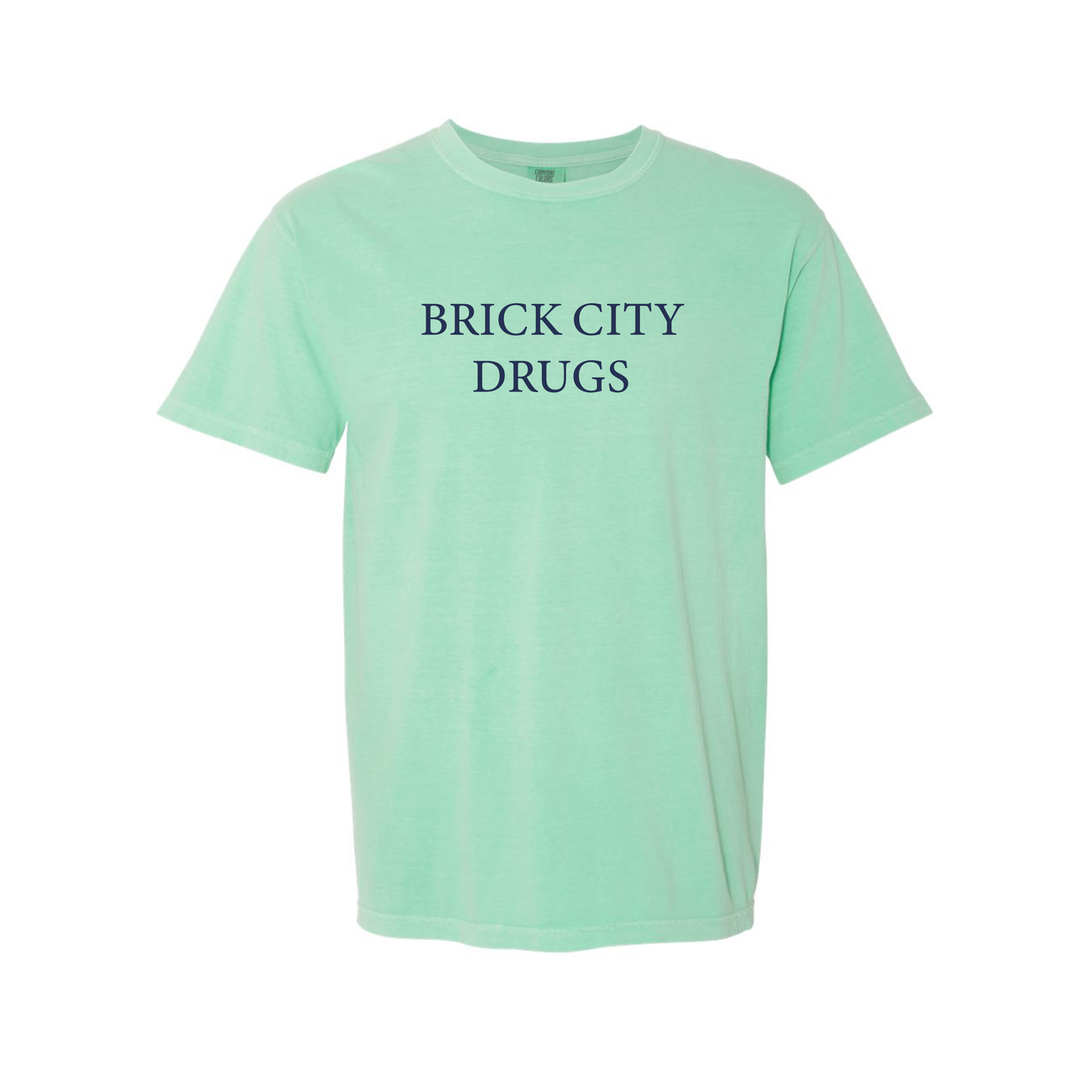 Brick City Drugs | Island Reef Serif Tee