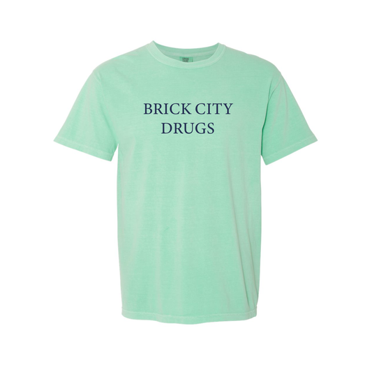 Brick City Drugs | Island Reef Serif Tee