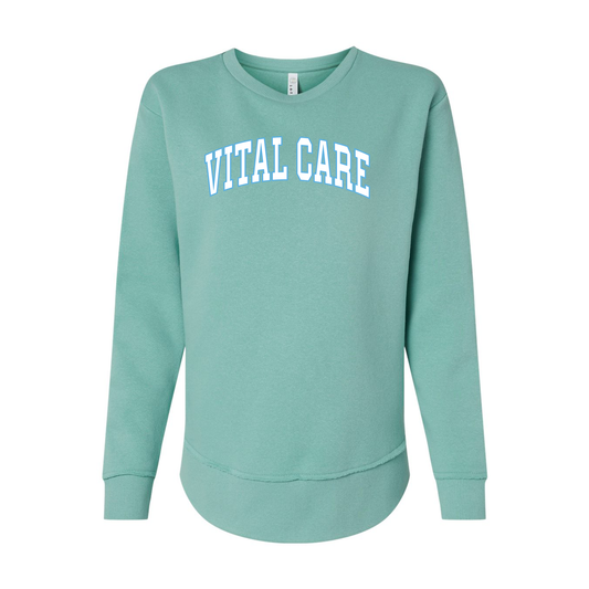 VC02 - Vital Care College Block - Women's Fleece Tunic Sweatshirt