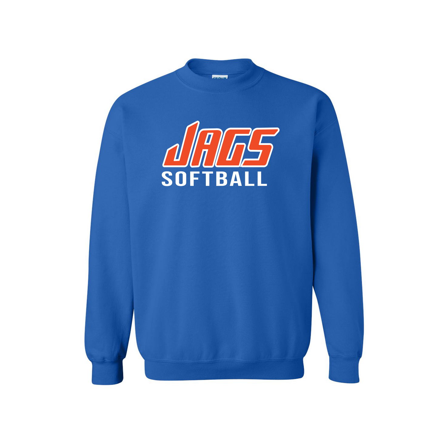 MC Softball | Royal Crewneck Sweatshirt | Jags Softball