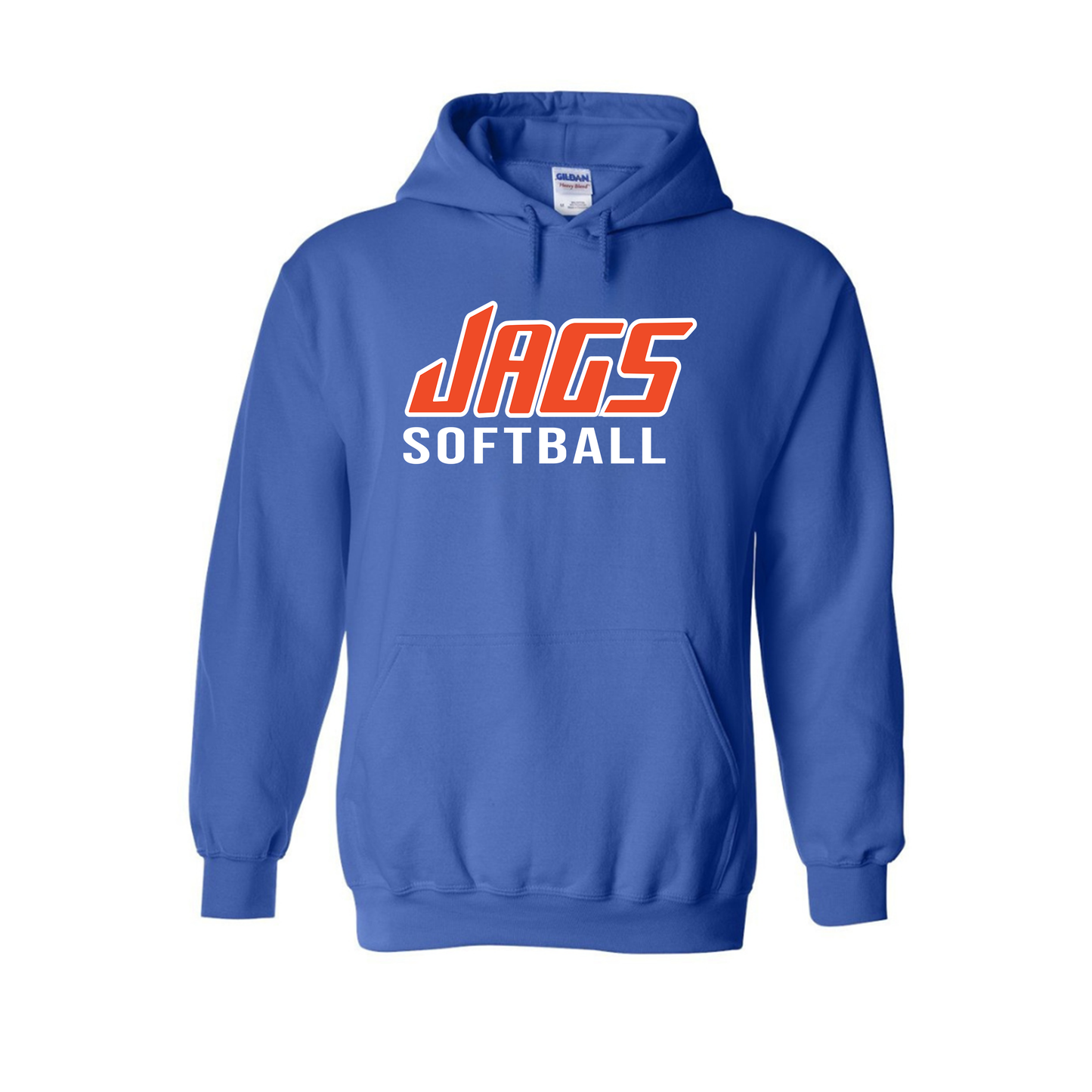 MC Softball | Royal Hooded Sweatshirt | Jags Softball