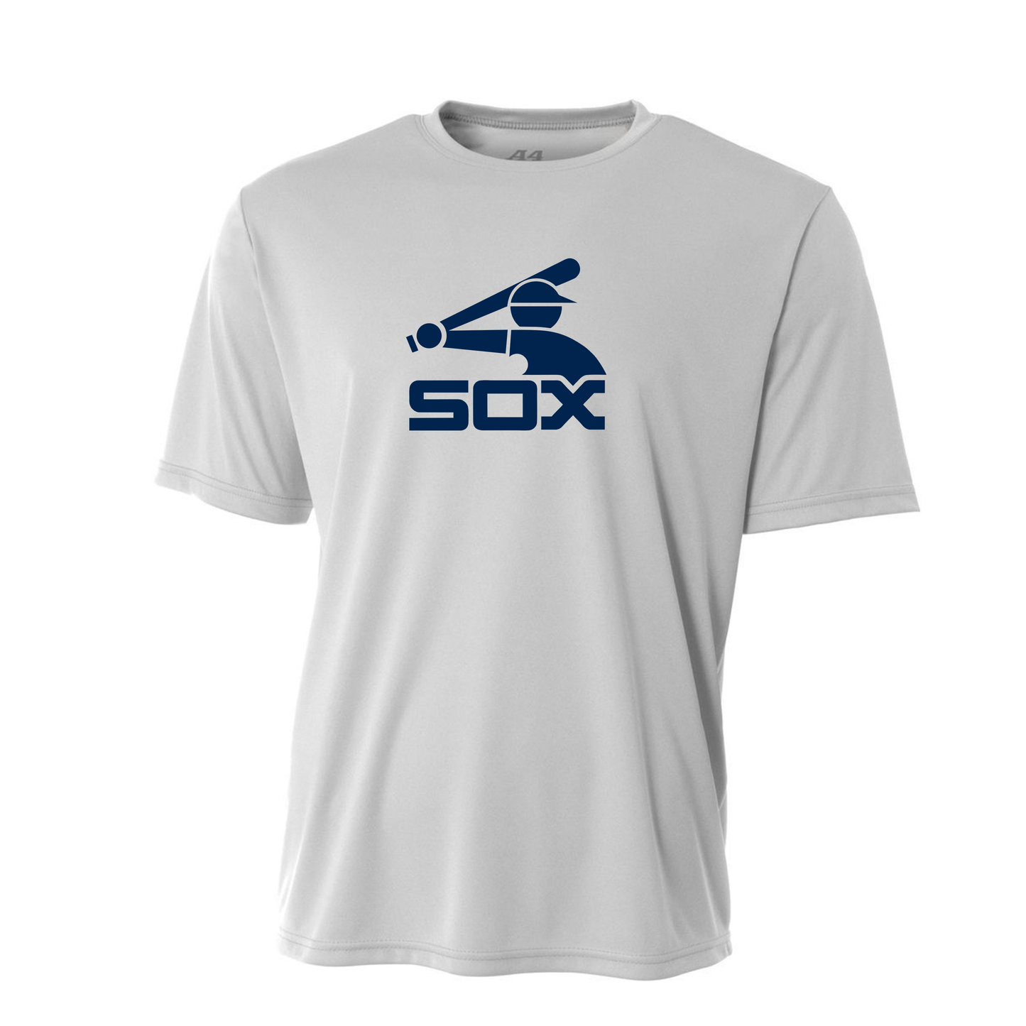 SBG Sox | Performance T-shirt with Sox Logo in Navy