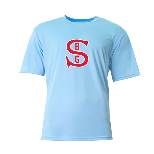 SBG Sox | Performance T-shirt with S Logo in Red
