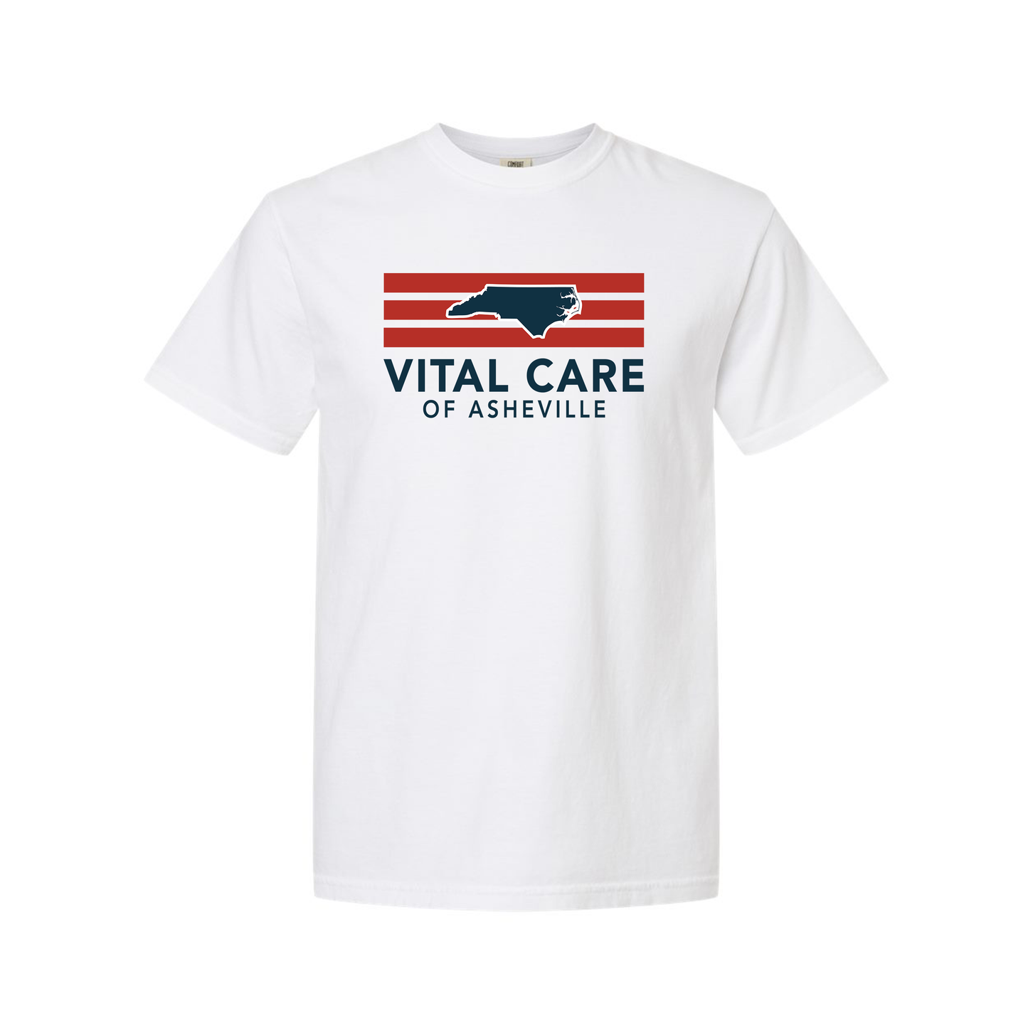 Vital Care of Asheville | Stripes & State Heavy Cotton T-shirt
