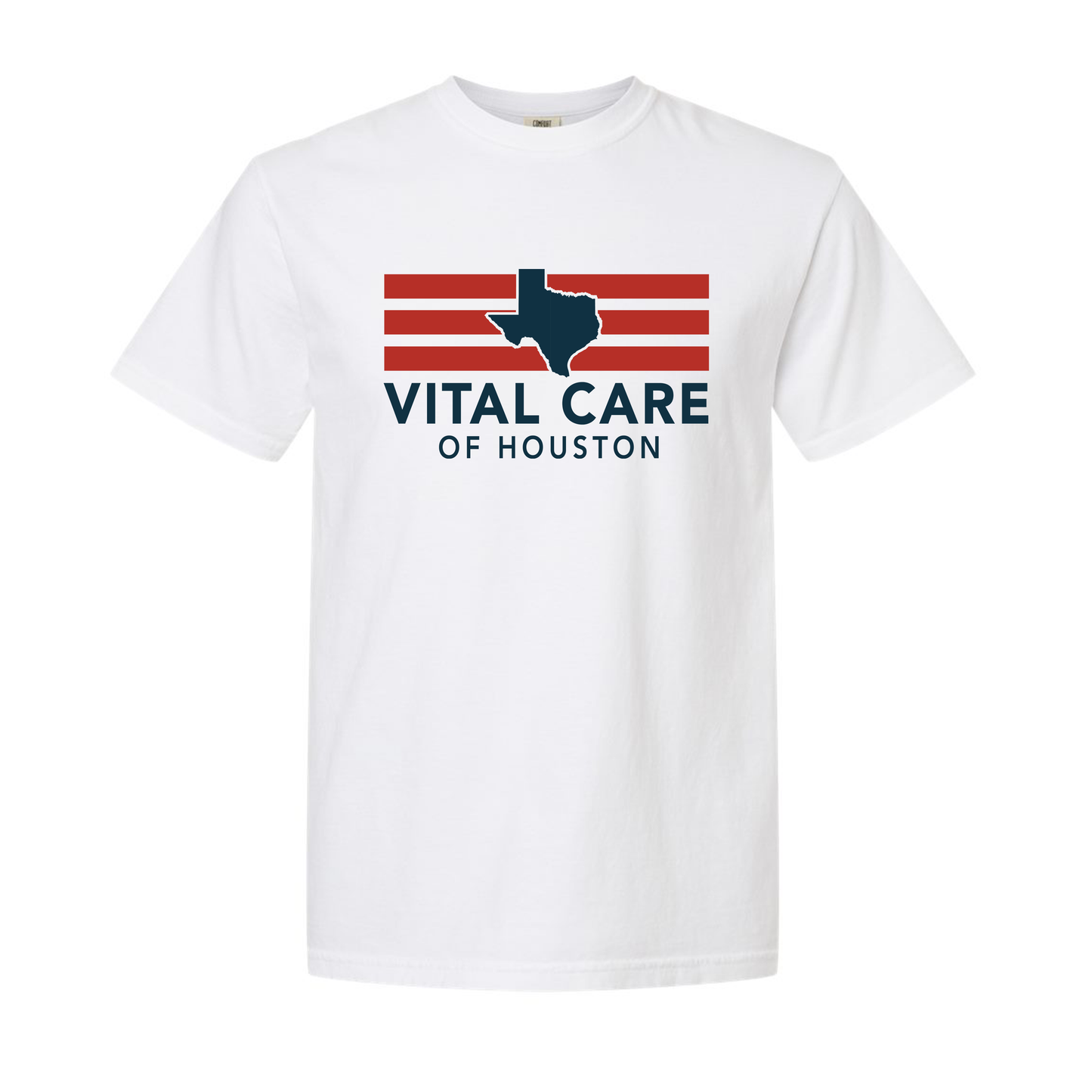 Vital Care of Houston | Stripes & State Heavy Cotton T-shirt